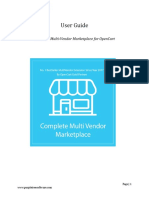 Guide-Purpletree Multivendor Opencart PDF