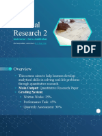 01.1 Definition and Characteristics of Research