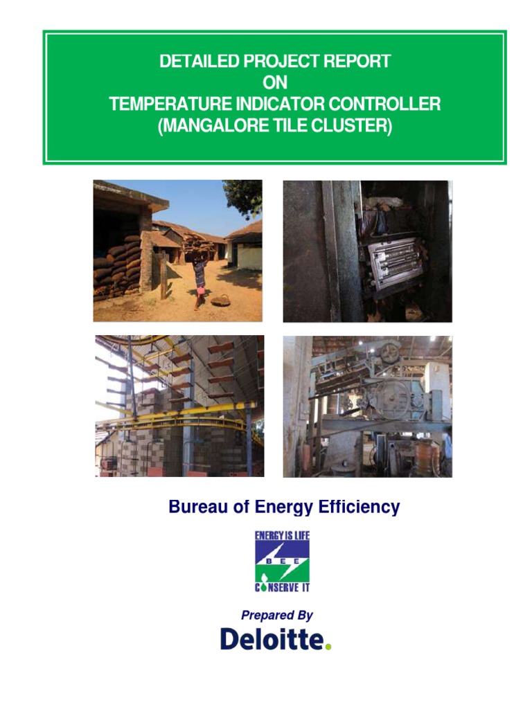 Detailed Project Report ON Temperature Indicator Controller (Mangalore ...