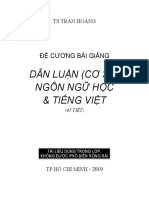 Bài giảng DLNNH - 2019