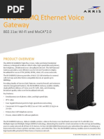 NVG468MQ Ethernet Voice Gateway Data Sheet