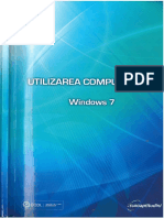 Utilizarea Computerului - Windows 7