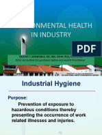 Environmental Health in Industry