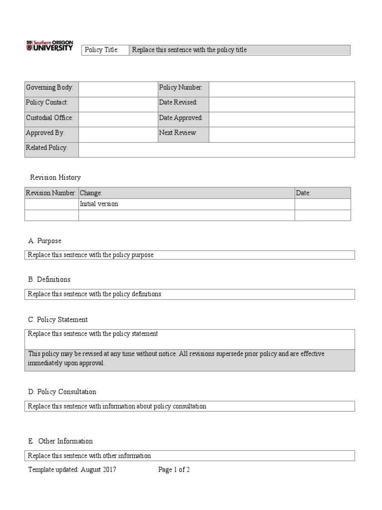 A Framework for Developing Effective Policies PDF A Framework for Developing Effective Policies PDF