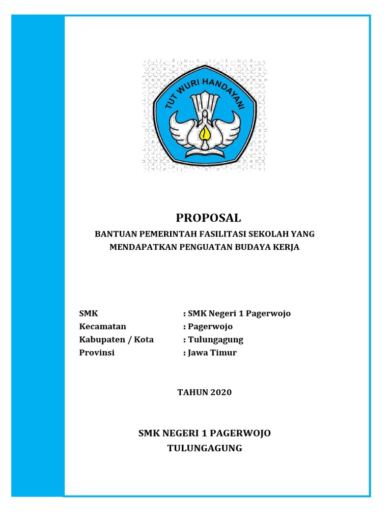 Proposal Budaya Kerja 2020 Takola
