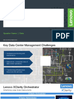 Lenovo XClarity Orchestrator Simplifies Large Scale Deployments