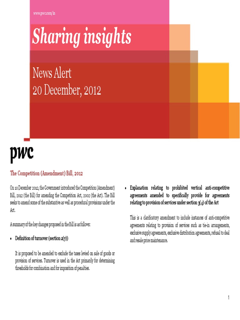 PWC News Alert 20 December | PDF | Government | Justice