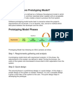 What Is Software Prototyping Model?: Step 1: Requirements Gathering and Analysis