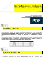 14) Distribución de Planta - Ejercicio CORELAP