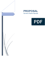 Proposal Digital Sign