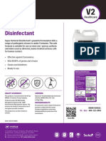 Antiviral Disinfectanct 5 Litre Data Sheet