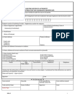 Application For Tax Clearance Certificate - DM06 Tlali