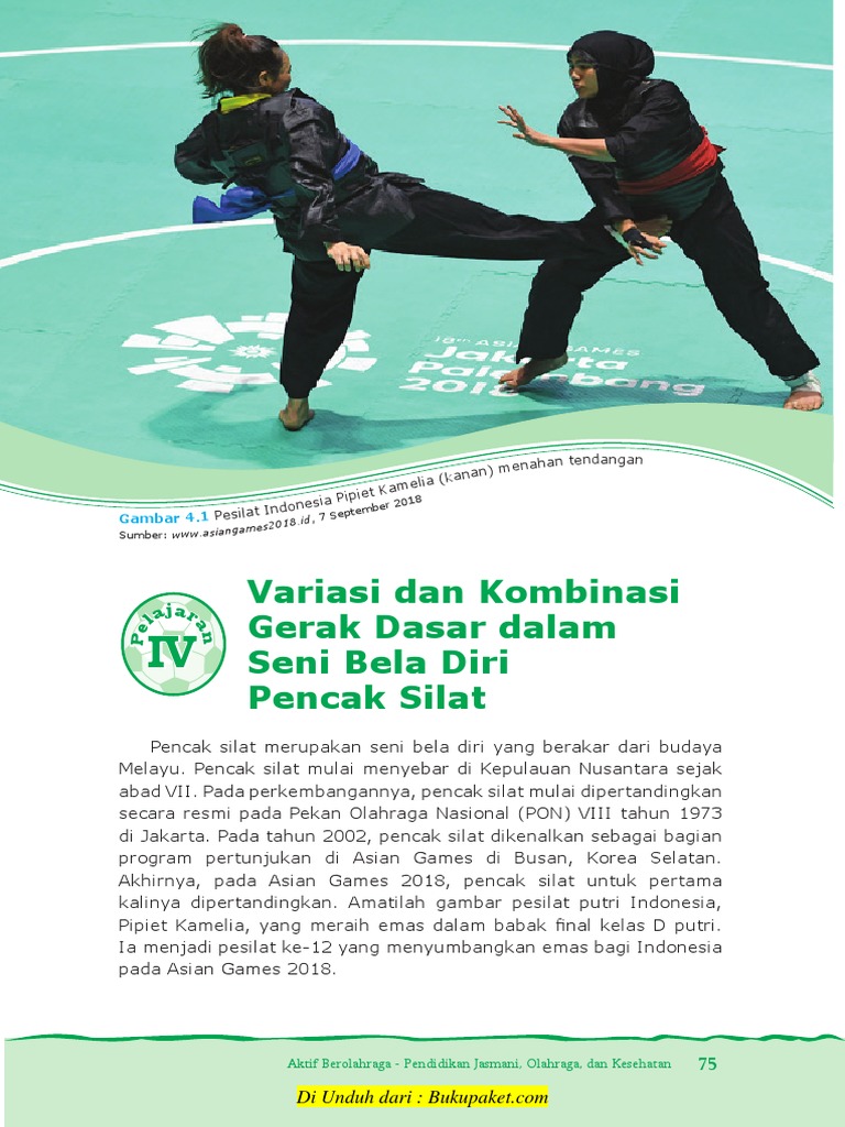 Bab Iv Variasi Dan Kombinasi Gerak Dasar Dalam Seni Bela Diri Pencak Silat Pdf