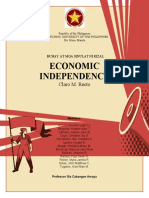 Economic Independence: Claro M. Recto
