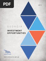 Investment Projects Catalogue - Enterprise Georgia 2019 PDF