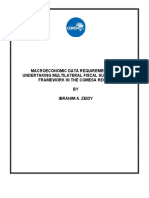 Data Requirements For Undertaking MFSF in The Comesa Region PDF