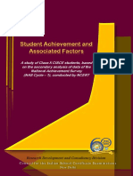 Student Achievement and Associated Factors