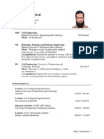 Usama CV MUET PDF