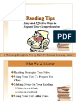 Effective Reading Skills