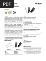 Data Sheet: Receiver With Digital Output Stage For Polymer Optical Fiber Applications