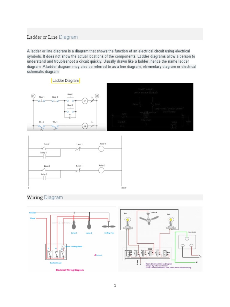 Electrical Wiring Diagram | PDF