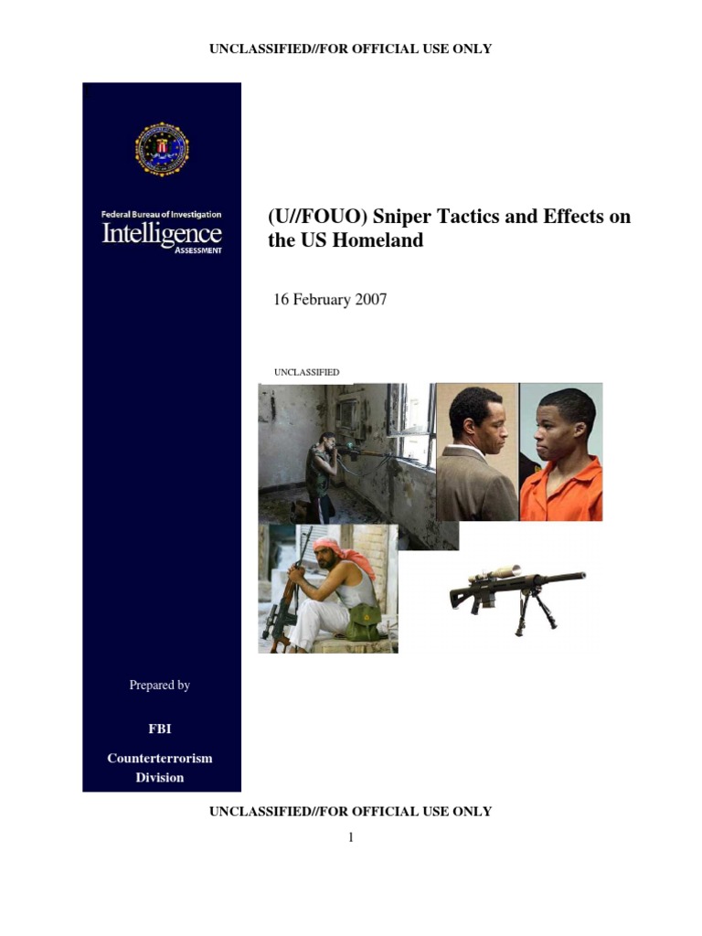 FBI Snipers 2007 | Sniper | Federal Bureau Of Investigation