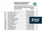 JADWAL SCREANING DAN IMUNISASI PUSKESMAS PENINGGALAN.docx