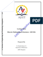 18CS36 DMS Module 1 Notes of VTU 3rd Semester CSE/ISE Discrete Mathematics