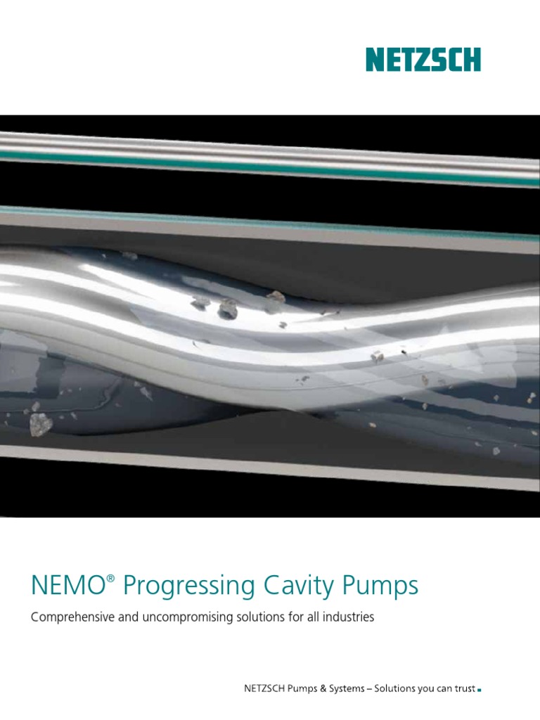 NETZSCH Progressing Cavity Pumps PDF | PDF | Flow Measurement | Pump