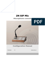 2N SIP MIC User Manual EN 1.1