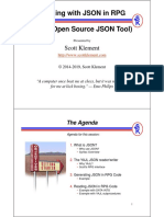 Working With JSON in RPG PDF