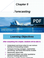 5- Forecasting