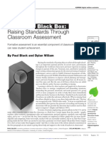 Black - Inside The Black Box - Raising Standards Through Classroom Assessment