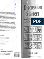  Discussion Starters Speaking Fluency Activities for Advanced ESL EFL Students
