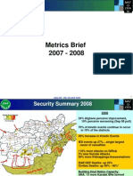 Nato Afghan Metrics 2008