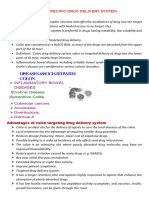 Colon Specific Drug Delivery System 1