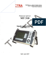 Upute MT310 (Zera) PDF