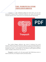 Truepush - World'S No: 1 Push Notification Service