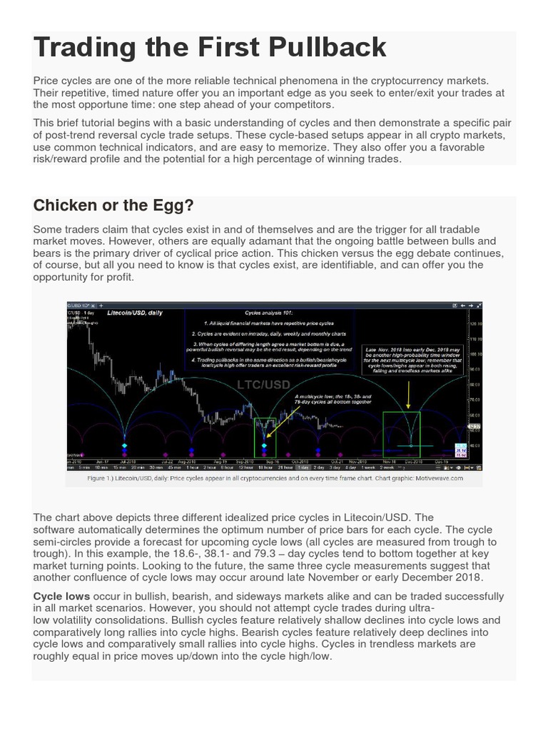 Trading The First Pullback | PDF | Market Trend | Financial Markets