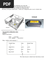 NVRAM Problem