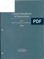Mormon Handbook of Instructions 2006