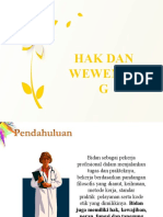 PPT Hak Dan Kewajiban Bidan