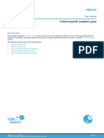 Stm32Cubeide Installation Guide: User Manual