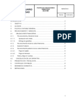 Politica de Obligaciones Financieras - AGRO