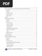 Basic Computer Skills Book | PDF | Computer Data Storage | Computer ...