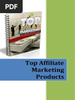 Top Affiliate Marketing Products