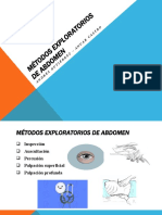 Métodos Exploratorios de Abdomen