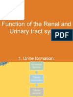 Function of The Renal and Urinary Tract System: Medical-Surgical Nursing, 4/e