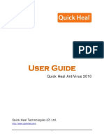 User Guide: Quick Heal Antivirus 2010