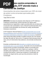 Em decisões contra emendas à Constituição, STF atende mais a carreiras da Justiça - 07:08:2020 - Ilustríssima - Folha
